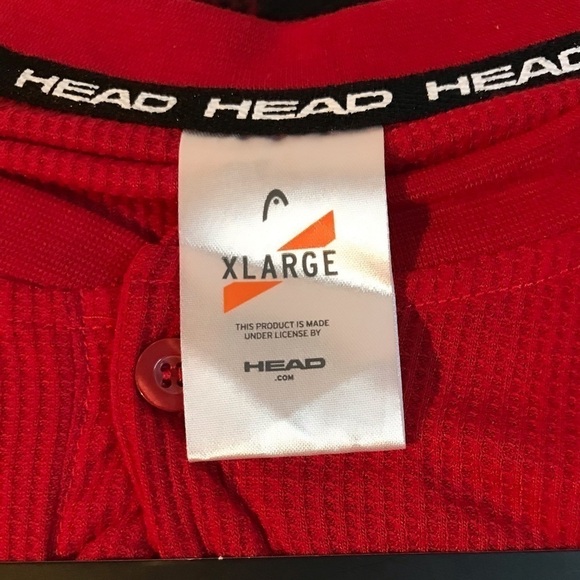 NWT 2PC PJ SET FOR MEN BY HEAD SIZE XXL RED TOP AND FLANNEL BOTTOMS - Picture 2 of 4